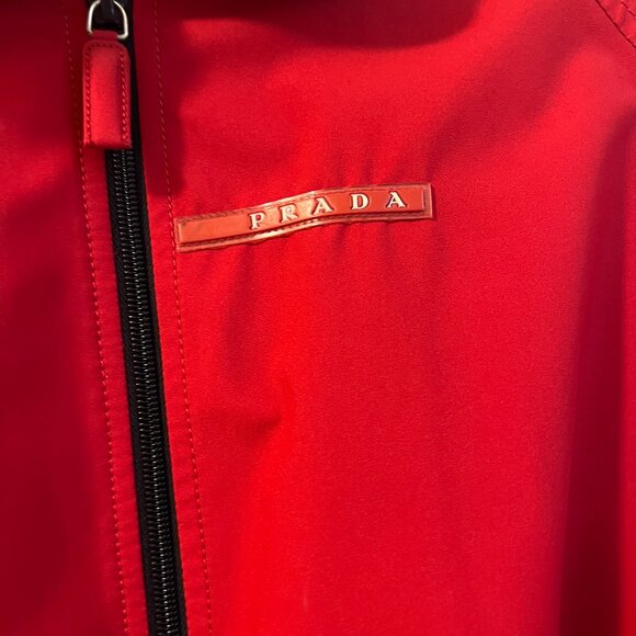 Prada Jacket/Windbreaker - Red - Picture 2 of 6